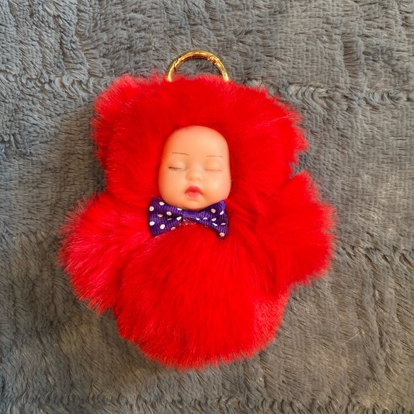 🍭 3/$15 🌟Cute baby plush keychain - Picture 1 of 7